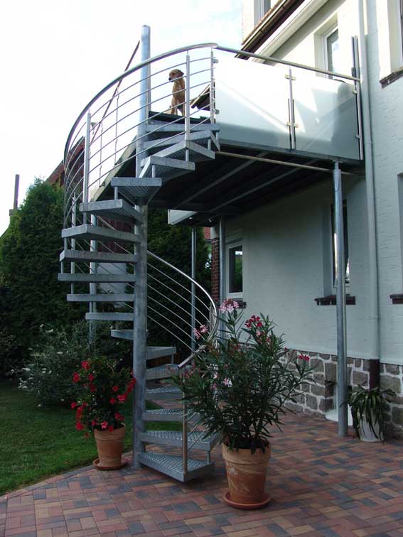 Treppe / Treppengeländer – Referenz Metallbau Götemann Detmold