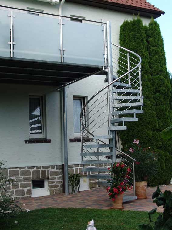 Treppe / Treppengeländer – Referenz Metallbau Götemann Detmold