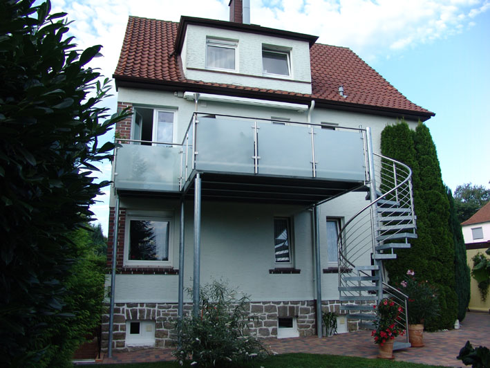 Treppe / Treppengeländer – Referenz Metallbau Götemann Detmold