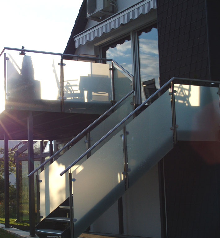 Treppe / Treppengeländer – Referenz Metallbau Götemann Detmold
