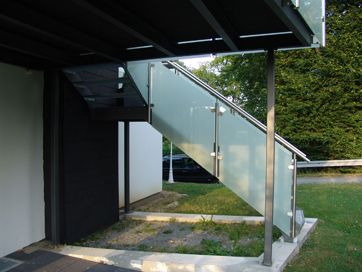 Treppe / Treppengeländer – Referenz Metallbau Götemann Detmold